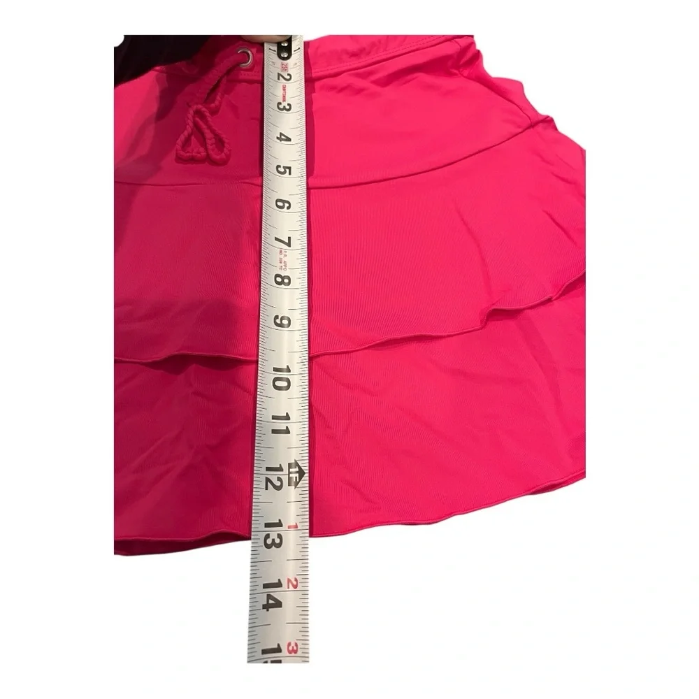 Athleta‎ Woman’s Pink Ruffle Tiered Tennis Skirt Size XS